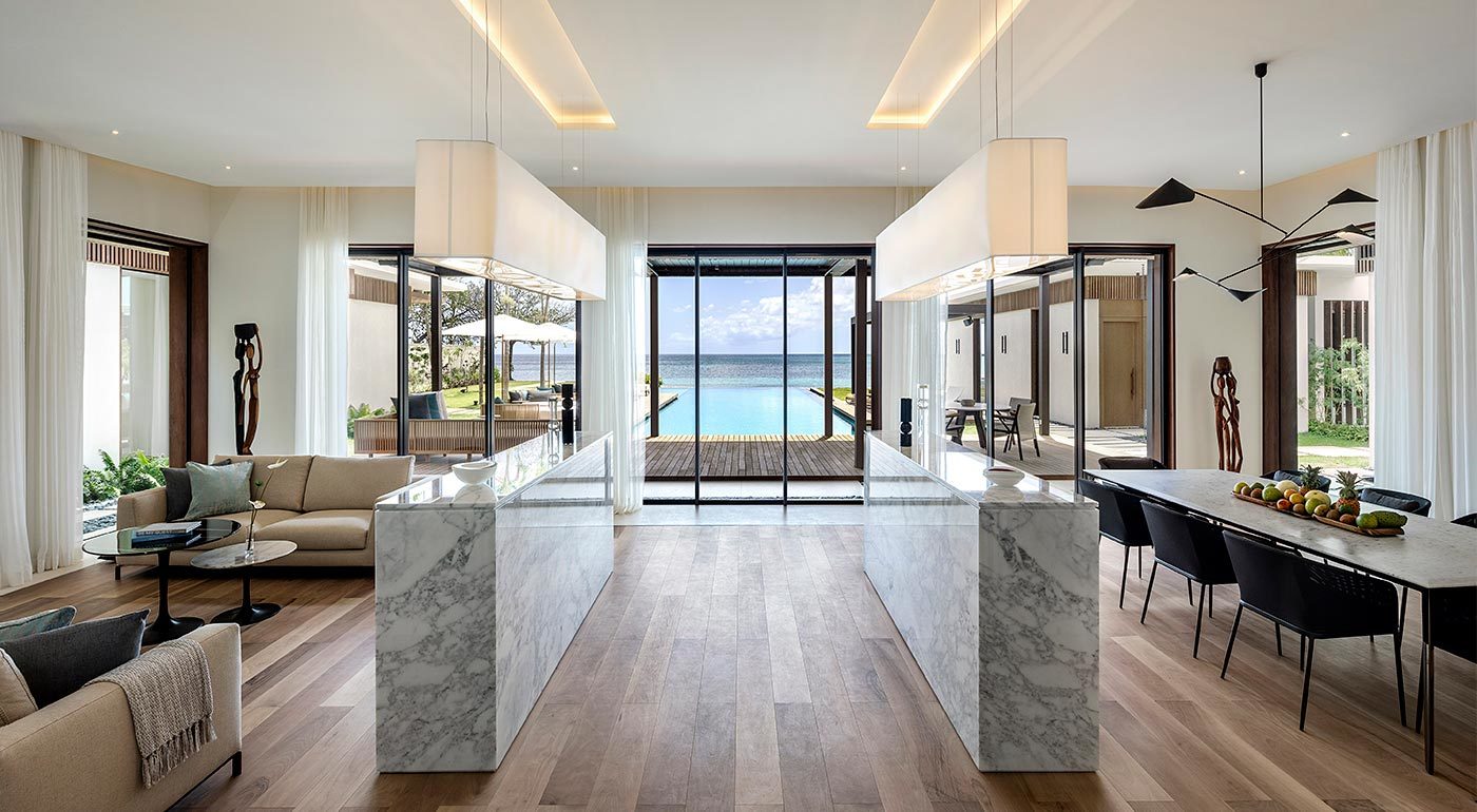 AW2-Silversands-Saint-Georges-Grenade-Beachfront-Villa-Living-and-Dining-Area-looking-out